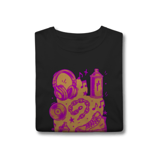 Nome do produto Camiseta - Music Doodle B 'Heat