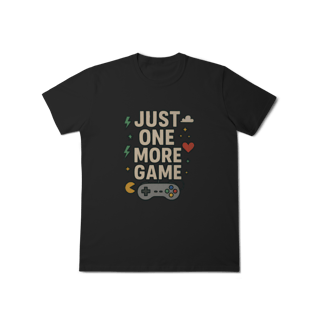 Nome do produto Camiseta - Just One More Game