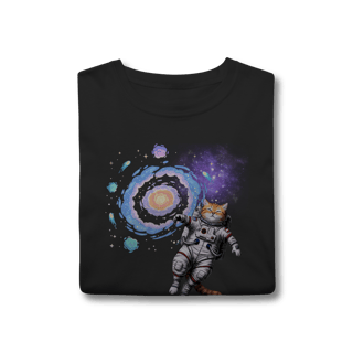 Nome do produto Camiseta - Meow Meow in space