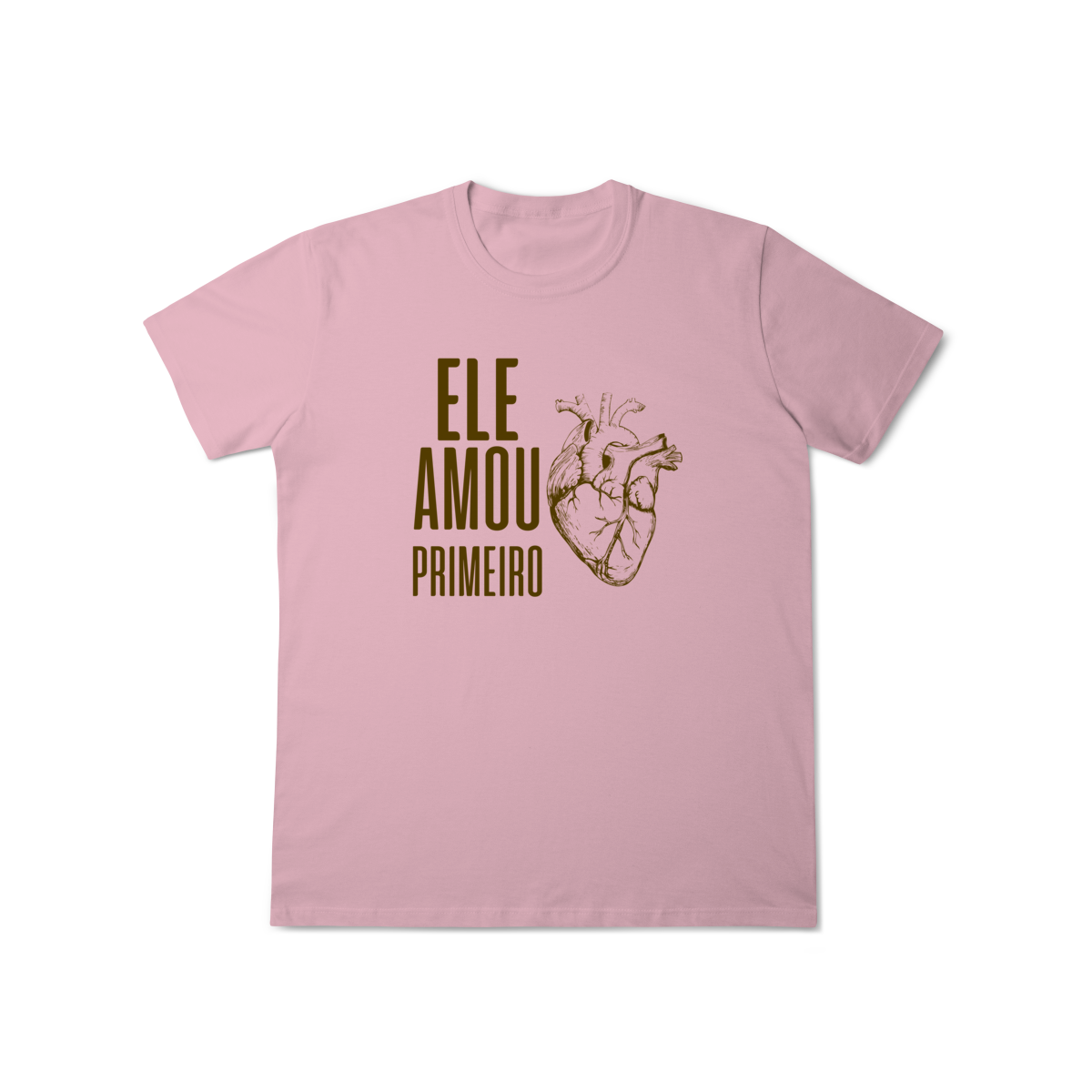 Nome do produto: Camiseta - Ele Amou Primeiro