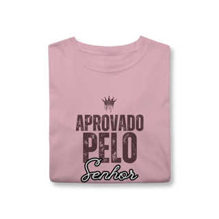 Nome do produto Camiseta - Aprovado pelo Senhor