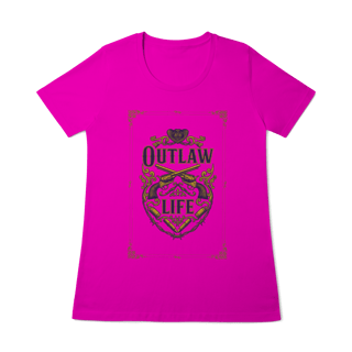 Nome do produto Camisa - Outlaw Life (Feminina)