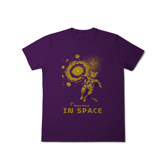 Camiseta - Meow Meow in space: Golden Age