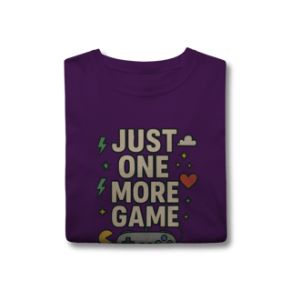 Nome do produto Camiseta - Just One More Game
