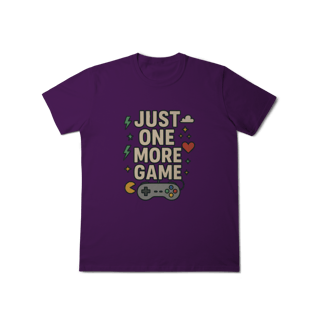 Nome do produto Camiseta - Just One More Game