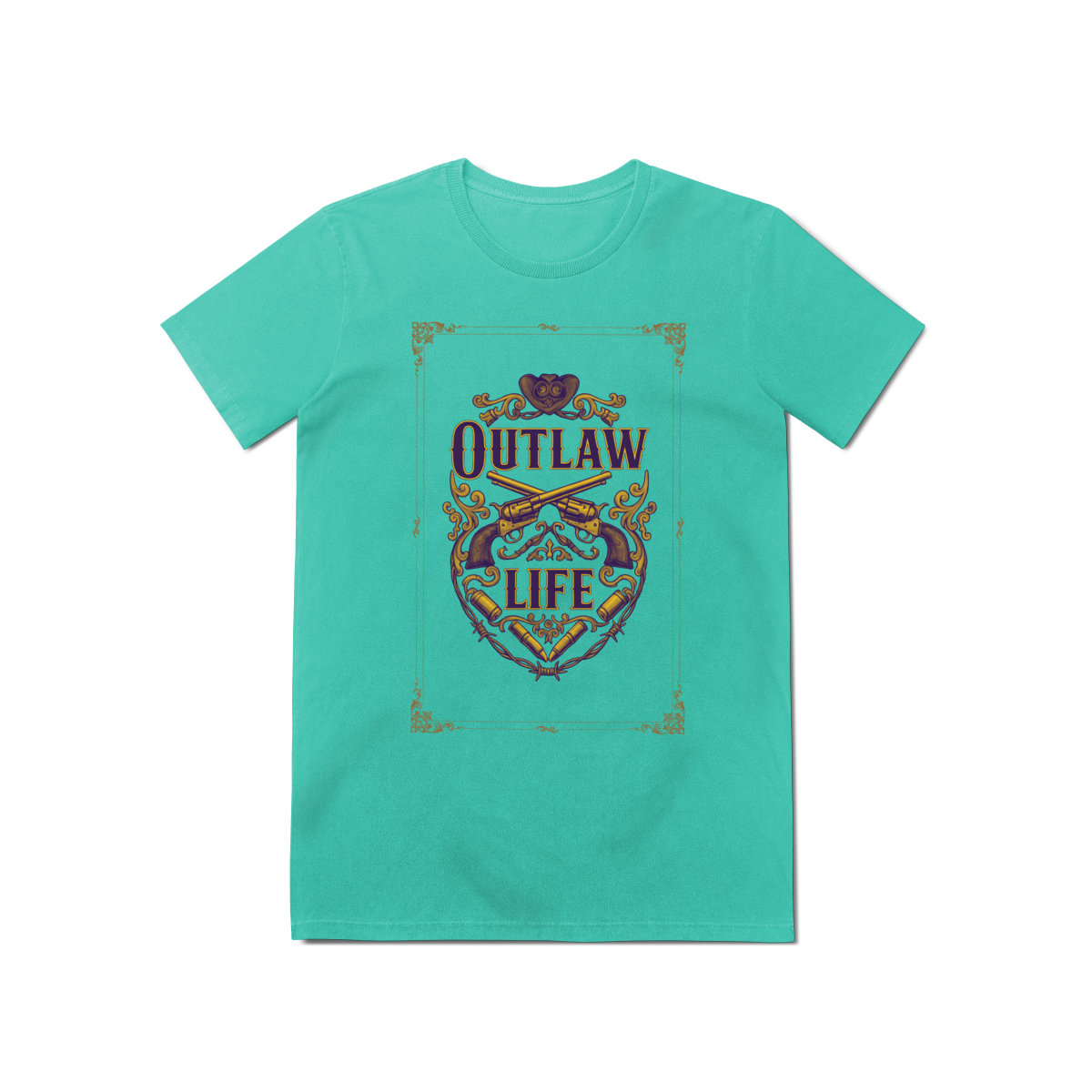 Nome do produto: Camisa - Outlaw Life (Estonada)