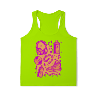 Nome do produto Regata Dry Fit - Music Doodle B 