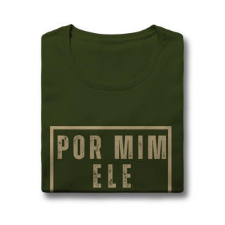 Nome do produto Camiseta - Por Mim Ele suportou (Feminina)