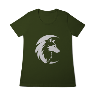 Nome do produto Camiseta - Crest of the Luna Wolf (Feminina)