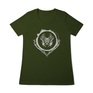 Nome do produto Camiseta - Brasão do Necromante (Feminina)