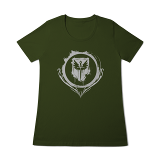 Nome do produto Camiseta - Brasão do Paladino (Feminina)