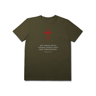 Nome do produto Camiseta - Romanos 8:37 (Prime)