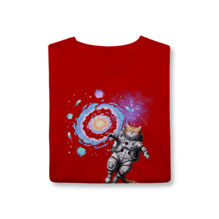 Nome do produto Camiseta - Meow Meow in space