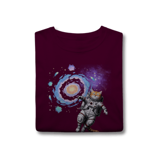 Nome do produto Camiseta - Meow Meow in space