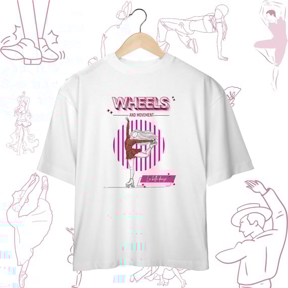 Patinação Artística - Oversized - Wheels and movement 