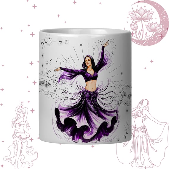 Dança do Ventre  - Caneca - Beatriz Prado