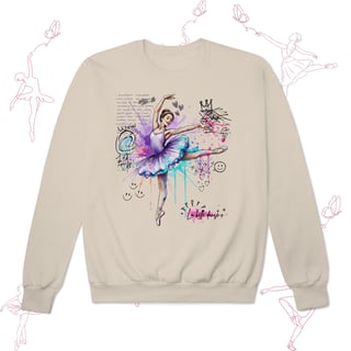 Nome do produto Ballet  - Moletom  - Lulu