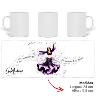 Nome do produto Dança do Ventre  - Caneca - Beatriz Prado