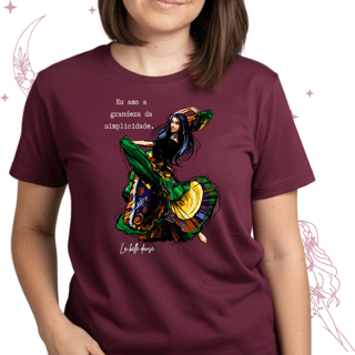 Nome do produto Dança Cigana  - T-shirt  - Esmeralda 