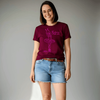 Nome do produto Ballet  - T-shirt  - Ballerina for Life 