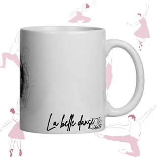 Nome do produto Ballet  - Caneca  - Caos e coragem 
