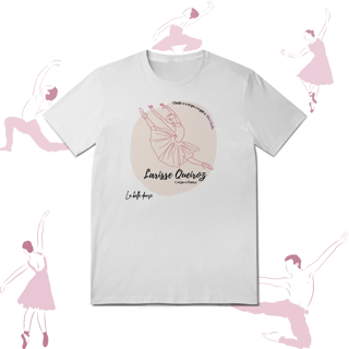 Nome do produto Ballet - T-shirt - Larisse Queiroz Corpo e Dança 