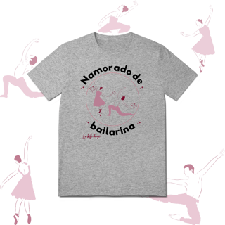 Nome do produto Namorado de bailarina - T-shirt 