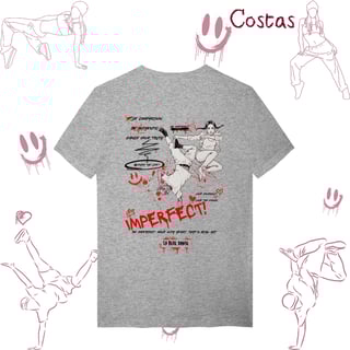 Nome do produto Hip Hop  - T-shirt  - Imperfect 