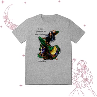 Nome do produto Dança Cigana  - T-shirt  - Esmeralda 