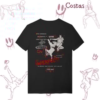 Nome do produto Hip Hop  - T-shirt  - Imperfect 