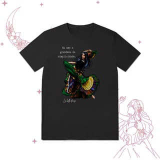 Nome do produto Dança Cigana  - T-shirt  - Esmeralda 