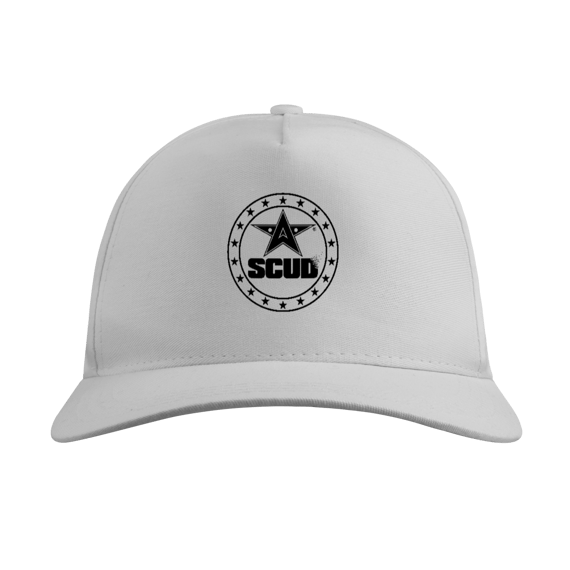 Bone SCUD logo Star - cor: branco