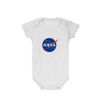 Nome do produto Body Infantil com logo da Nasa