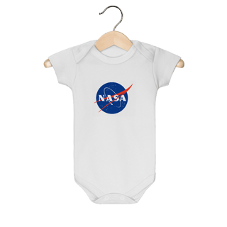 Nome do produto Body Infantil com logo da Nasa