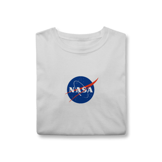 Nome do produto Camiseta com logo da NASA