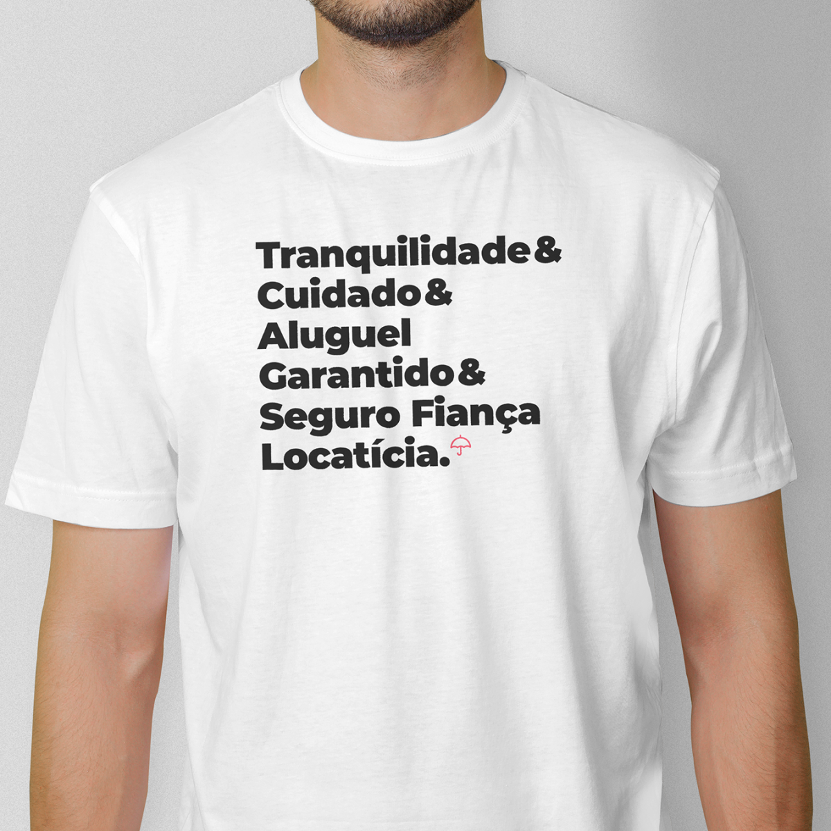 Nome do produto: Seguro Fiança Locatícia - Tranquilidade, Cuidade e Aluguel Garantido (T-Shirt Prime)