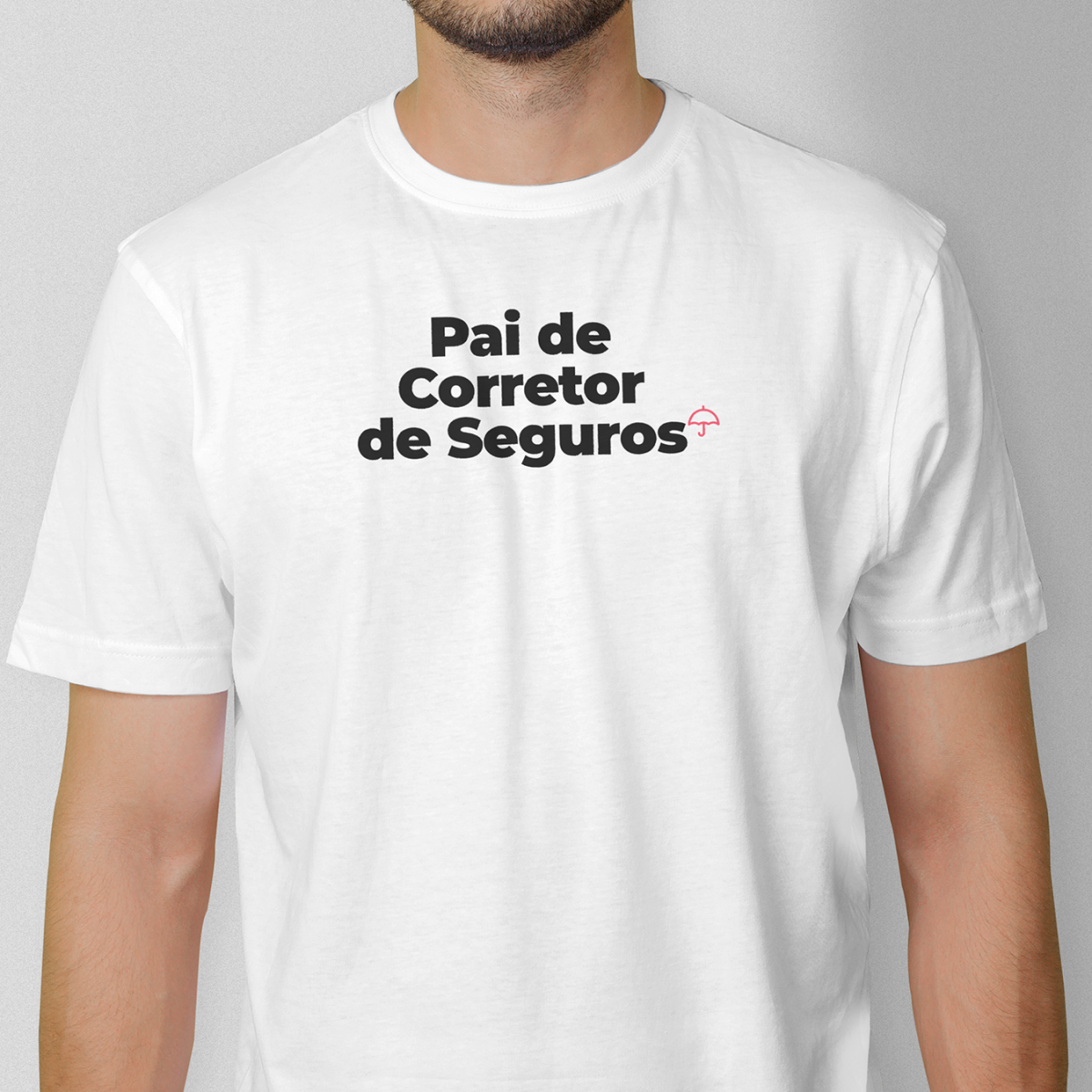 Nome do produto: Pai de Corretor de Seguros (T-Shirt Prime)