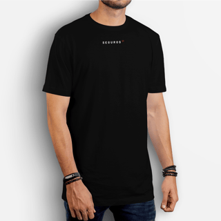 Nome do produto Seguros - Minimalista (T-Shirt Prime)