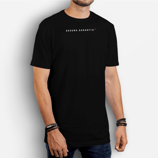 Nome do produto Seguro Garantia - Minimalista (T-Shirt Prime)