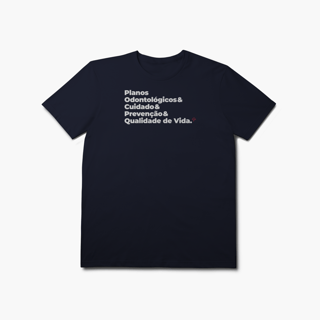 Nome do produto Planos Odontológicos - Cuidado, Prevenção e Qualidade de Vida (T-Shirt Prime)