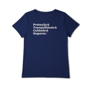 Nome do produto Seguros - Tranquilidade, Cuidado e Proteção (Baby Long Algodão Pima)