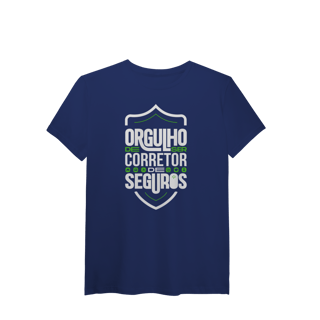 Nome do produto Orgulho de Ser Corretor de Seguros (T-Shirt Algodão Pima)