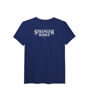 Nome do produto Stranger Risks (T-Shirt Algodão Pima)