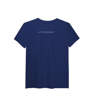 Nome do produto Life Insurance (T-Shirt Algodão Pima)