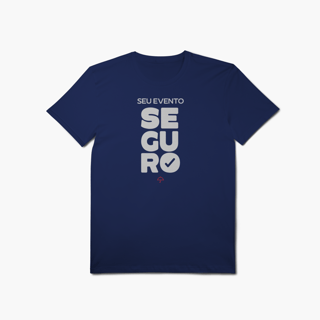 Nome do produto Seu Evento Seguro (T-Shirt Algodão Pima)