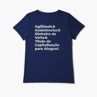 Nome do produto Título de Capitalização para Aluguel - Agilidade, Assistência e Dinheiro de Volta (Baby Long Algodão Pima)