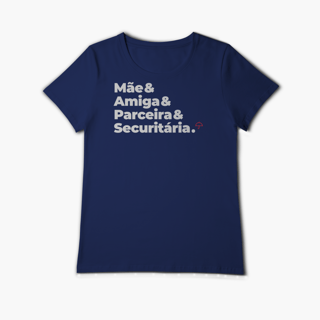 Nome do produto Securitária - Mãe, Amiga e Parceira (Baby Long Algodão Pima)