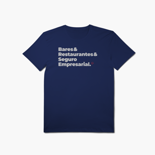 Nome do produto Seguro Empresarial - Bares e Restaurantes (T-Shirt Algodão Pima)