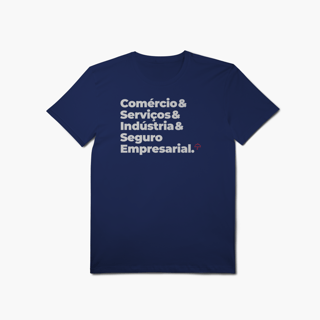 Nome do produto Seguro Empresarial - Comércio, Serviços e Indústrias (T-Shirt Algodão Pima)