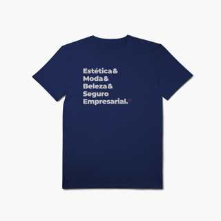 Nome do produto Seguro Empresarial - Estética, Moda e Beleza (T-Shirt Algodão Pima)